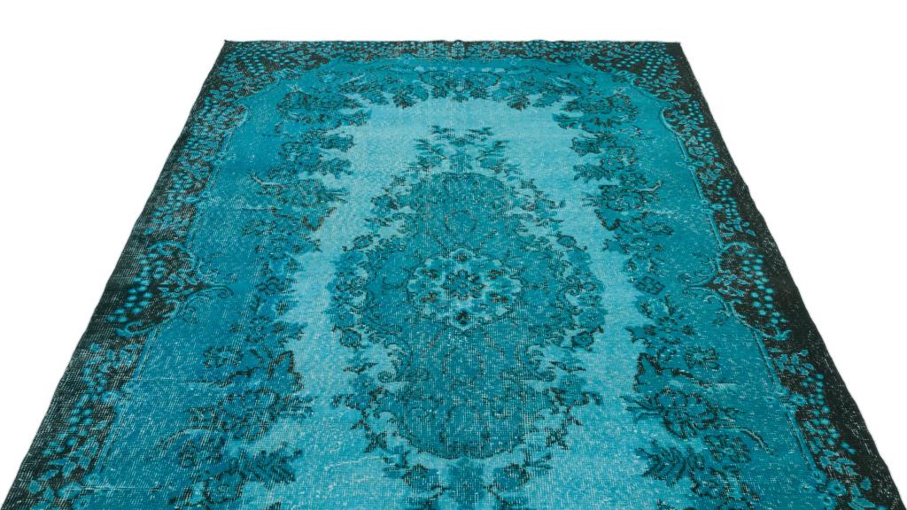 Apex Vintage Carpet Turquoise 19132 177 x 303 cm