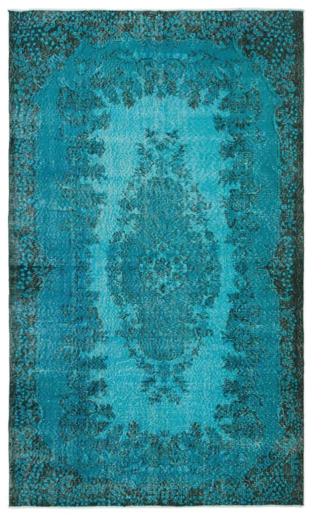 Apex Vintage Carpet Turquoise 19132 177 x 303 cm