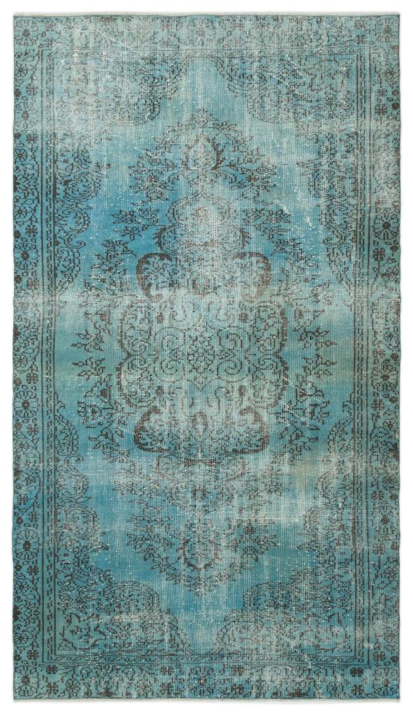 Apex Vintage Carpet Turquoise 19297 160 x 285 cm