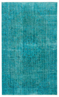 Apex Vintage Carpet Turquoise 19361 170 x 277 cm