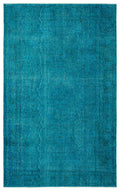 Apex Vintage Carpet Turquoise 19371 171 x 275 cm