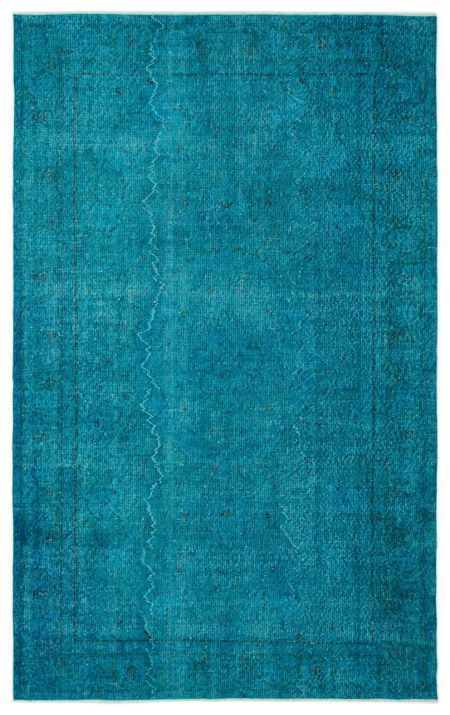 Apex Vintage Carpet Turquoise 19371 171 x 275 cm