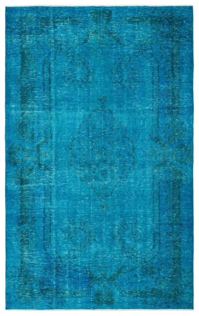 Apex Vintage Carpet Turquoise 19412 184 x 302 cm