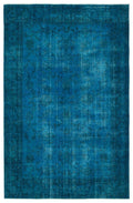 Apex Vintage Carpet Turquoise 19498 189 x 288 cm