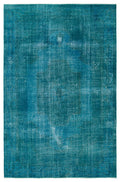 Apex Vintage Carpet Turquoise 19543 202 x 304 cm