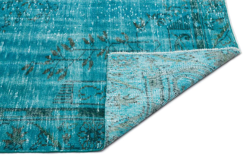 Apex Vintage Carpet Turquoise 19563 166 x 272 cm