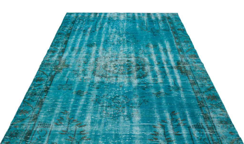 Apex Vintage Carpet Turquoise 19563 166 x 272 cm