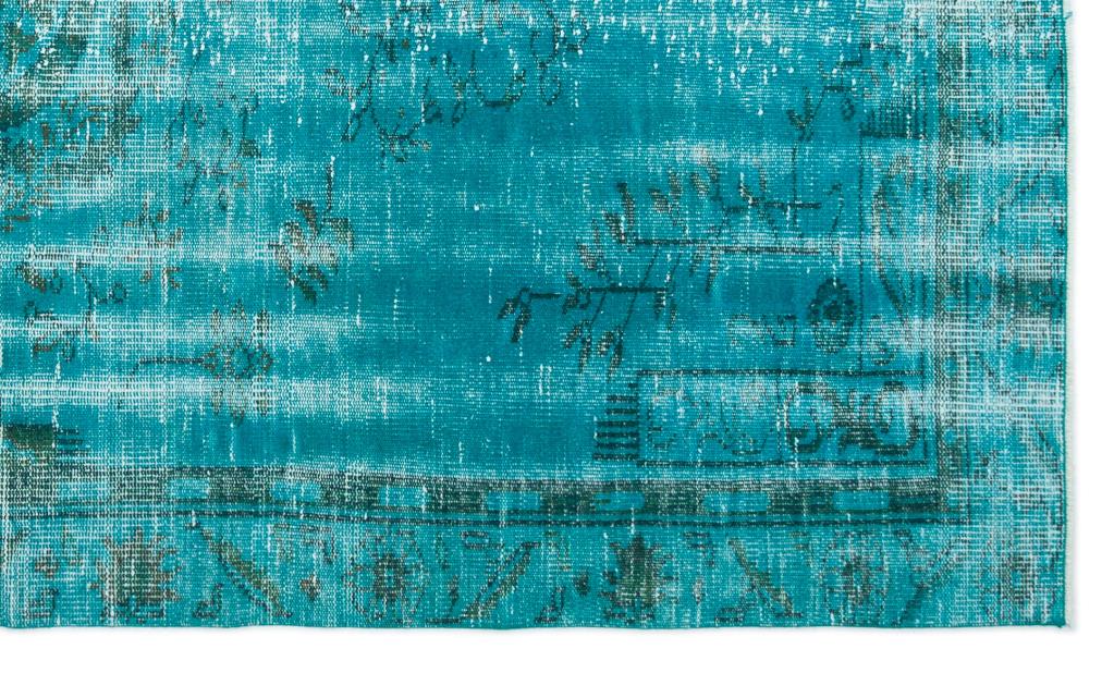 Apex Vintage Carpet Turquoise 19563 166 x 272 cm