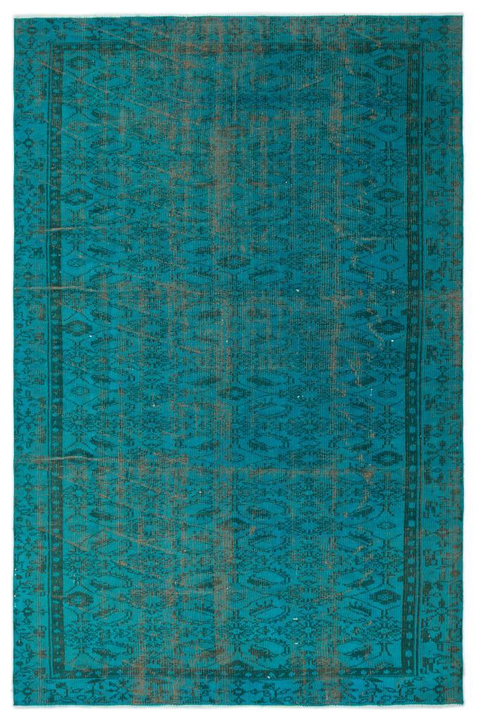 Apex Vintage Carpet Turquoise 19565 177 x 270 cm