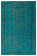 Apex Vintage Carpet Turquoise 19565 177 x 270 cm