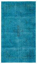 Apex Vintage Carpet Turquoise 19658 163 x 278 cm