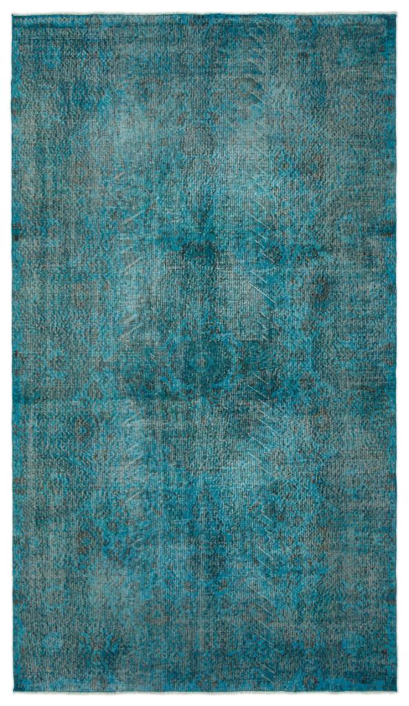 Apex Vintage Carpet Turquoise 19984 172 x 301 cm