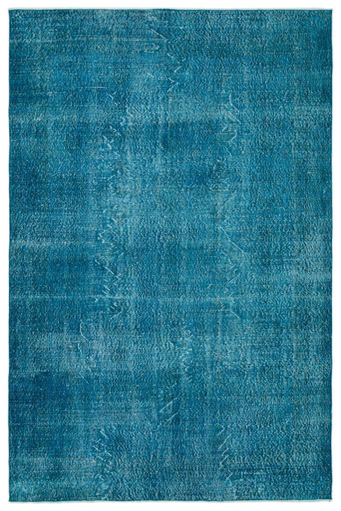 Apex Vintage Carpet Turquoise 20153 193 x 292 cm