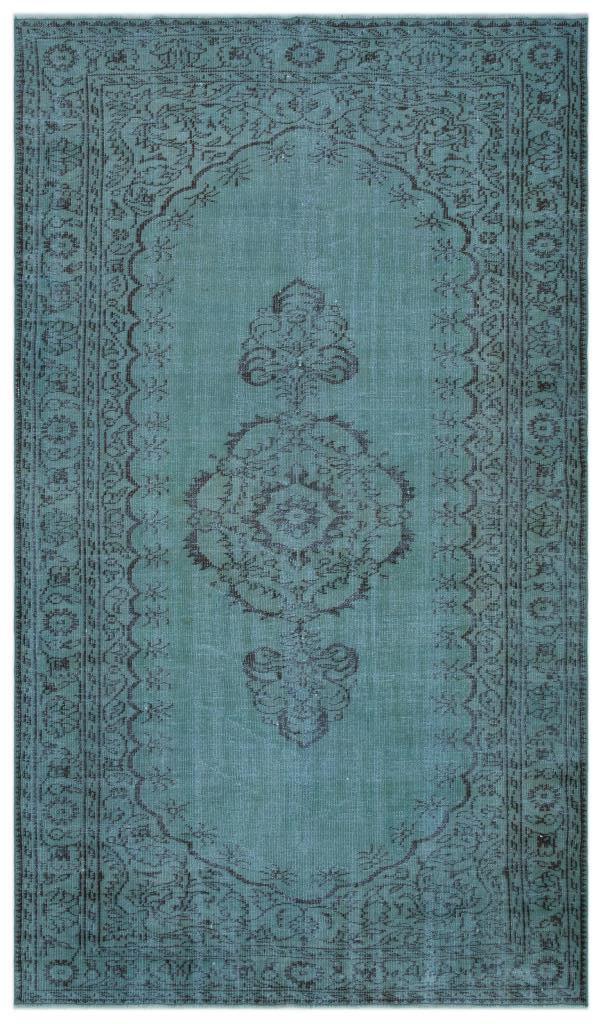Apex Vintage Carpet Turquoise 22613 176 x 300 cm