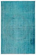 Apex Vintage Carpet Turquoise 22653 185 x 281 cm