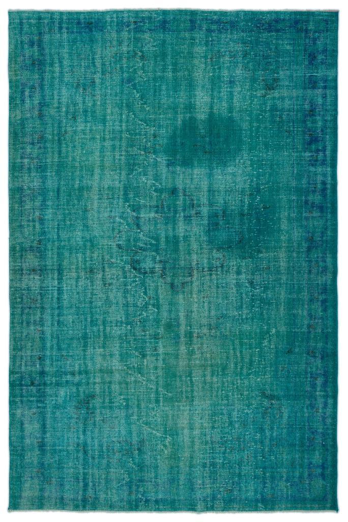 Apex Vintage Carpet Turquoise 22679 187 x 276 cm
