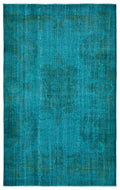 Apex Vintage Carpet Turquoise 22797 174 x 281 cm