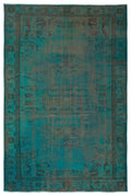 Apex Vintage Carpet Turquoise 22800 174 x 263 cm