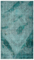Apex Vintage Carpet Turquoise 23026 173 x 305 cm