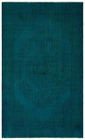 Apex Vintage Carpet Turquoise 23070 184 x 308 cm