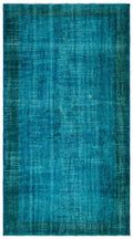Apex Vintage Carpet Turquoise 23090 161 x 295 cm
