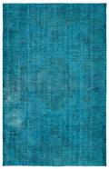 Apex Vintage Carpet Turquoise 23316 177 x 277 cm