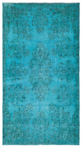 Apex Vintage Carpet Turquoise 23321 158 x 290 cm