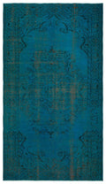 Apex Vintage Carpet Turquoise 23331 175 x 295 cm