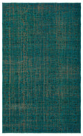 Apex Vintage Carpet Turquoise 23347 167 x 273 cm
