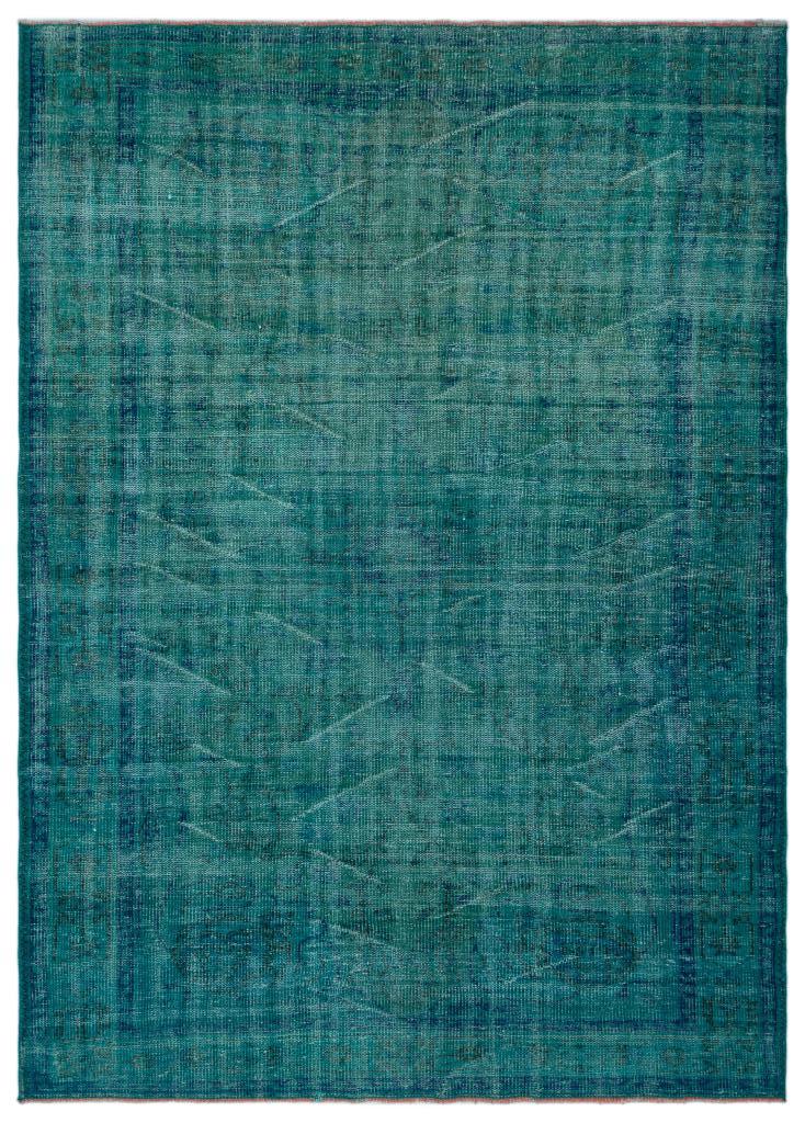 Apex Vintage Carpet Turquoise 23351 190 x 258 cm