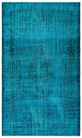 Apex Vintage Carpet Turquoise 23355 186 x 313 cm