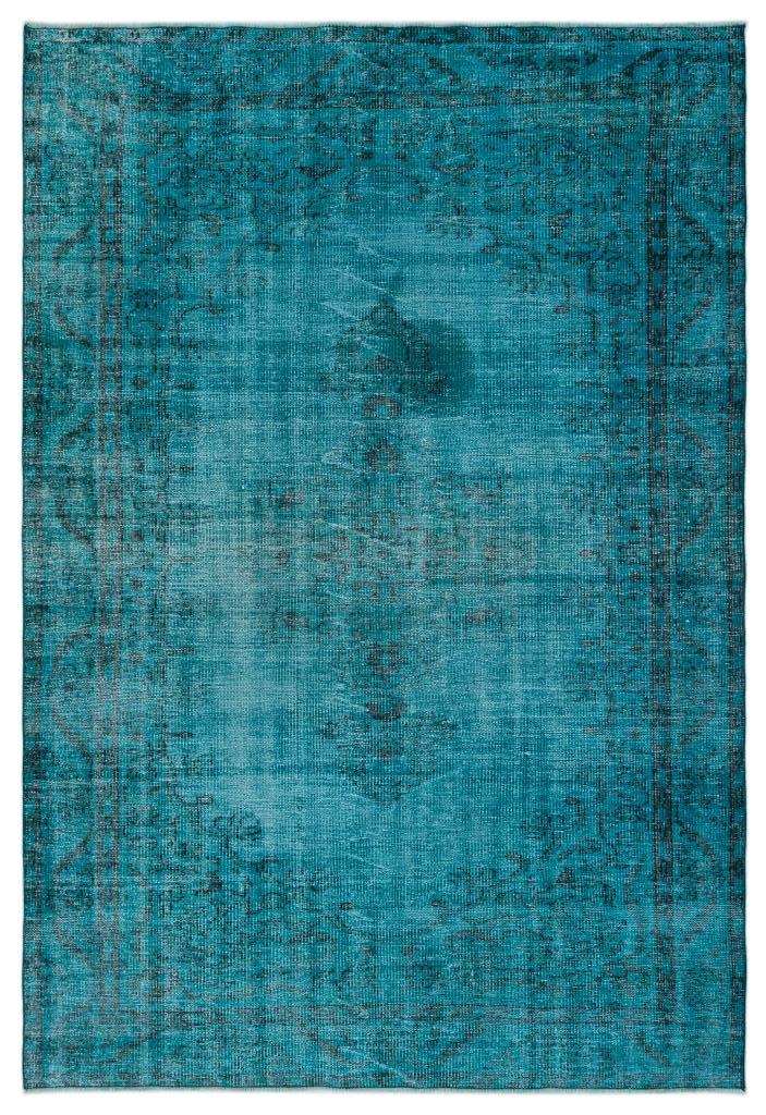Apex Vintage Carpet Turquoise 23365 179 x 261 cm