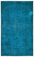 Apex Vintage Carpet Turquoise 23534 168 x 280 cm