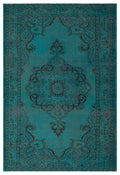 Apex Vintage Carpet Turquoise 23901 177 x 261 cm