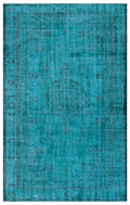 Apex Vintage Carpet Turquoise 24179 182 x 295 cm