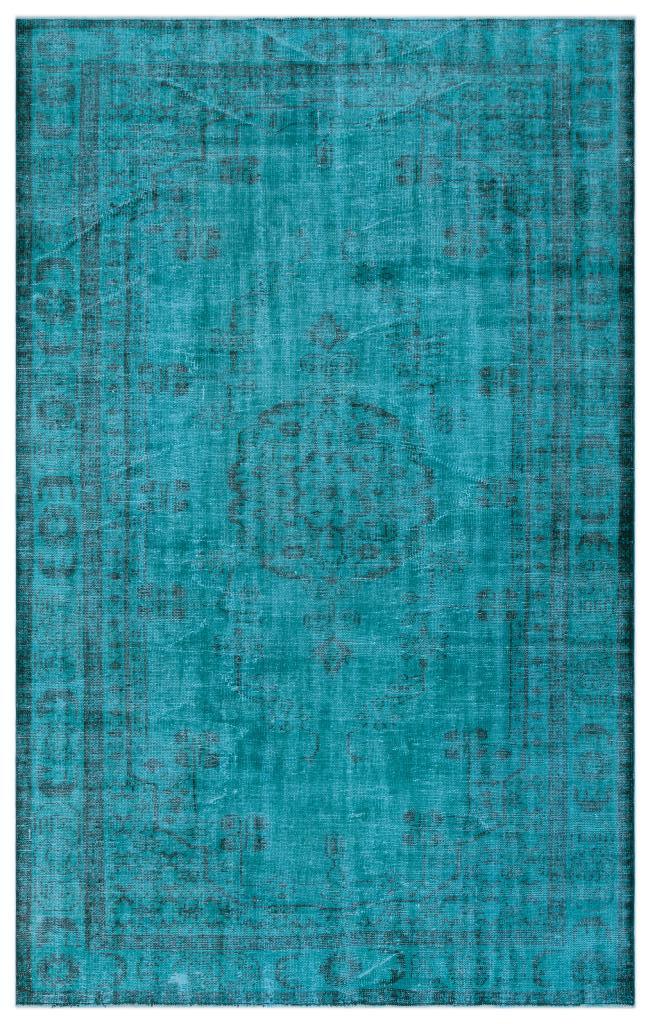 Apex Vintage Carpet Turquoise 24179 182 x 295 cm