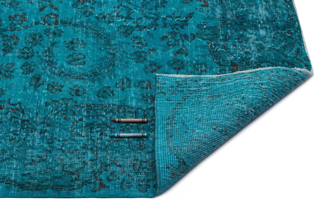 Apex Vintage Carpet Turquoise 24181 174 x 279 cm
