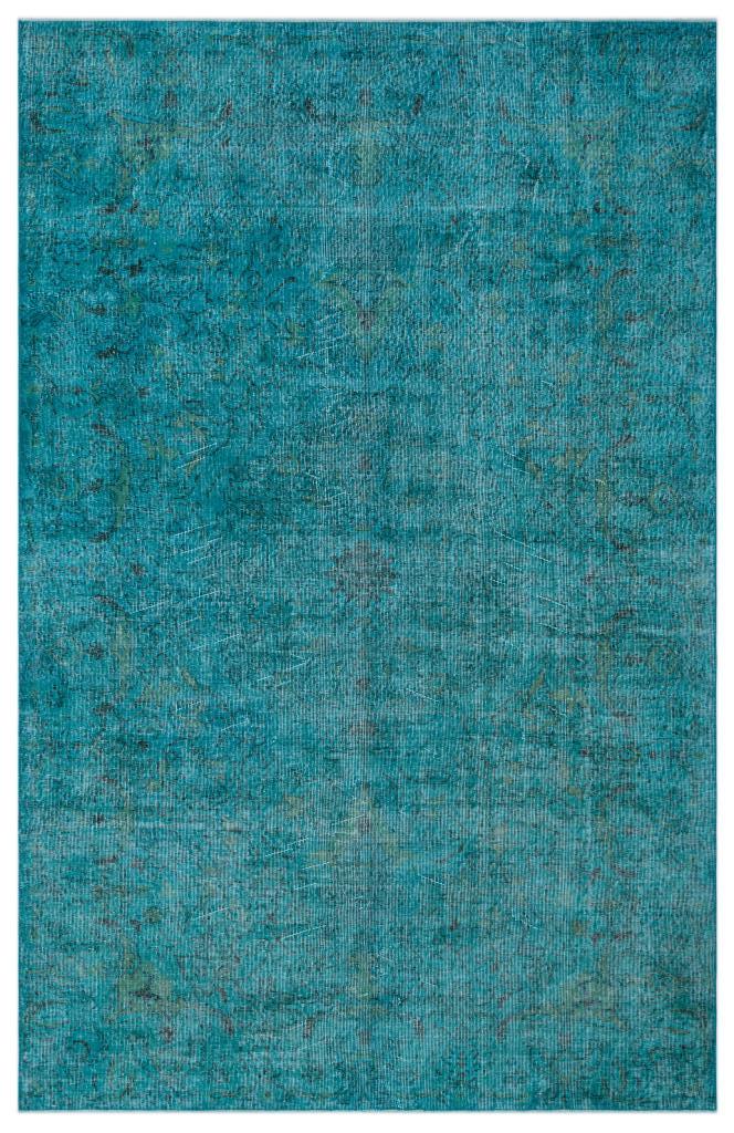 Apex Vintage Carpet Turquoise 24182 194 x 309 cm