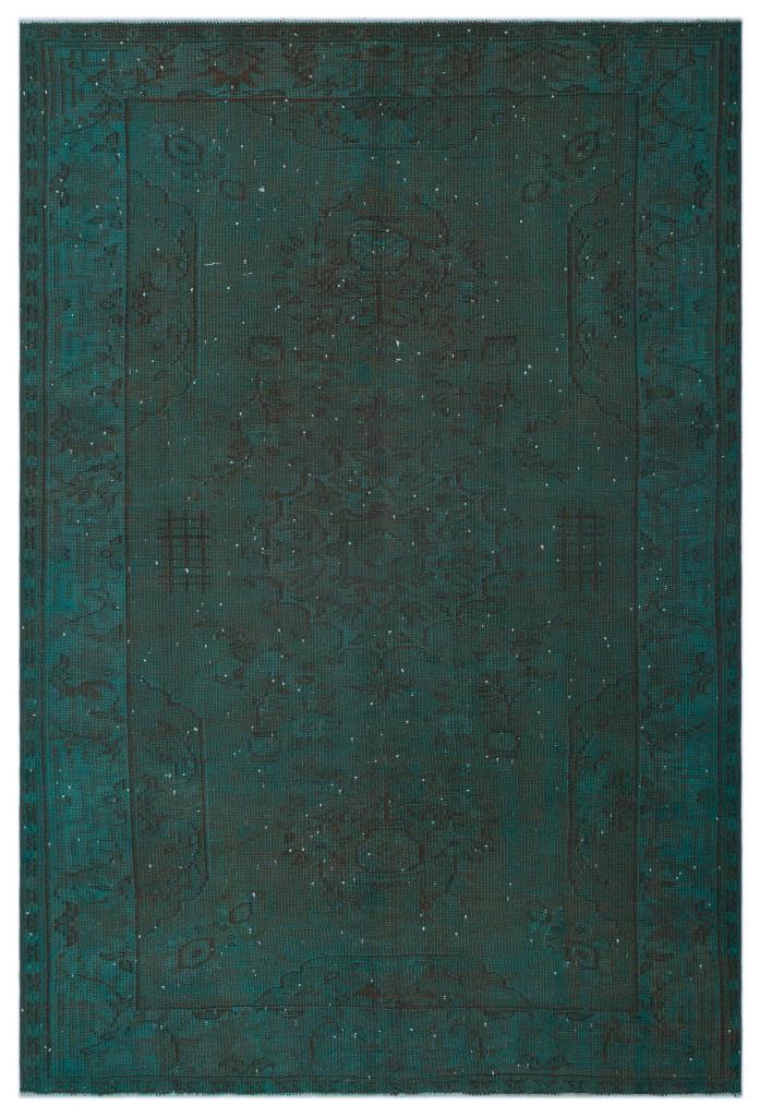 Apex Vintage Carpet Turquoise 24187 186 x 275 cm