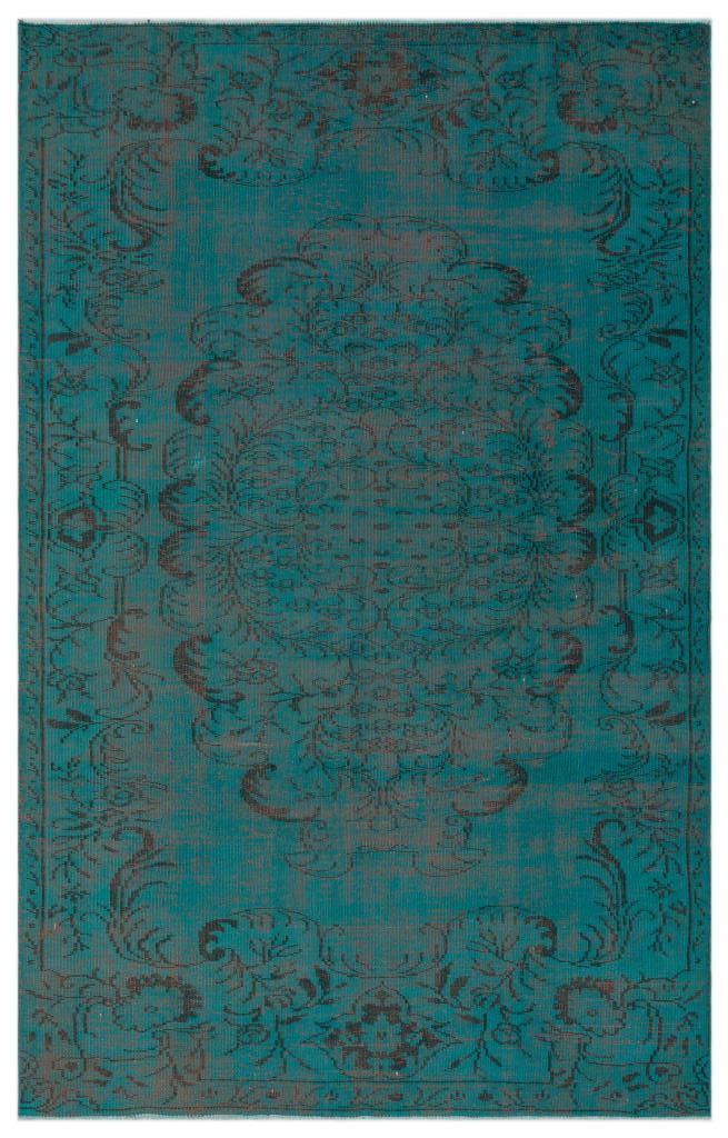 Apex Vintage Carpet Turquoise 24193 185 x 287 cm