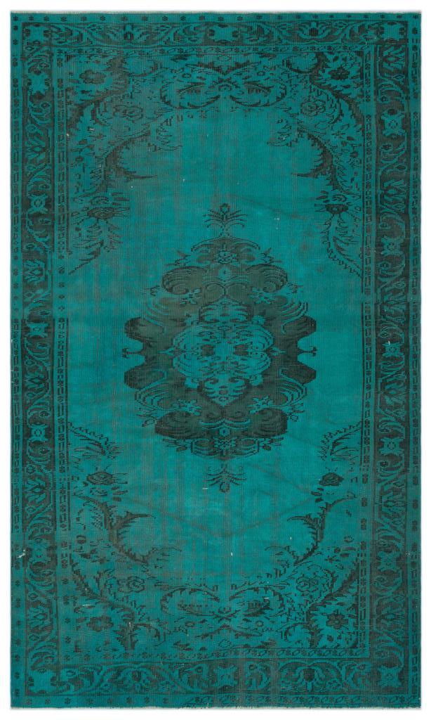 Apex Vintage Carpet Turquoise 24198 166 x 285 cm