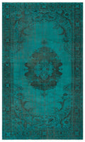 Apex Vintage Carpet Turquoise 24198 166 x 285 cm