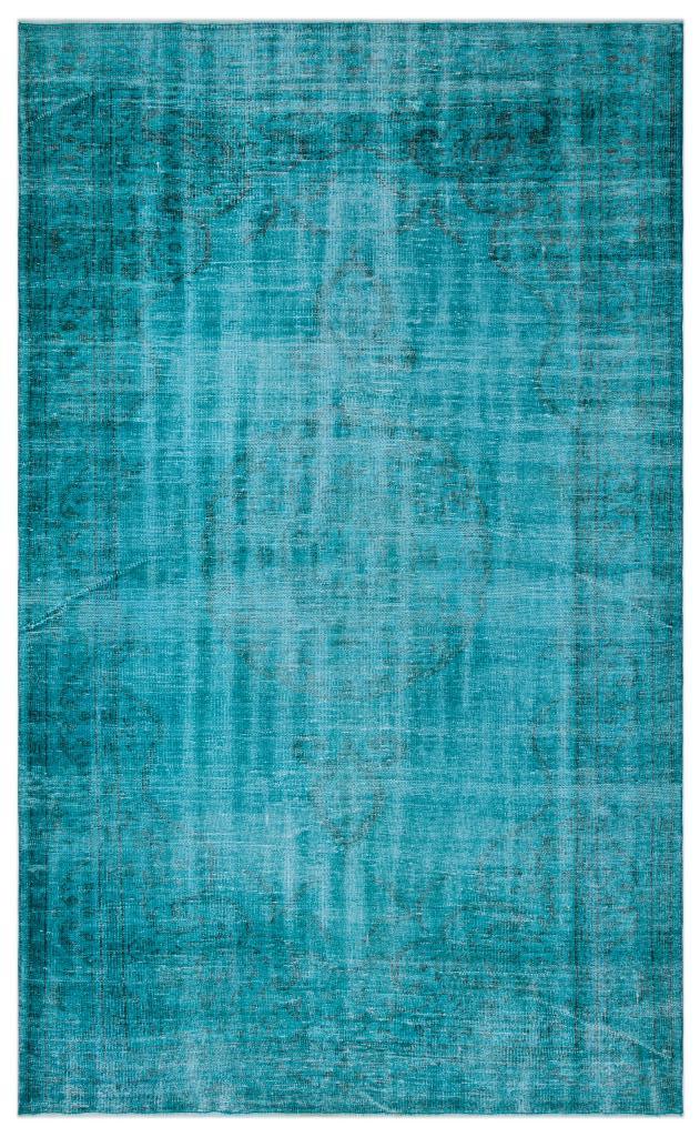Apex Vintage Carpet Turquoise 24199 185 x 307 cm