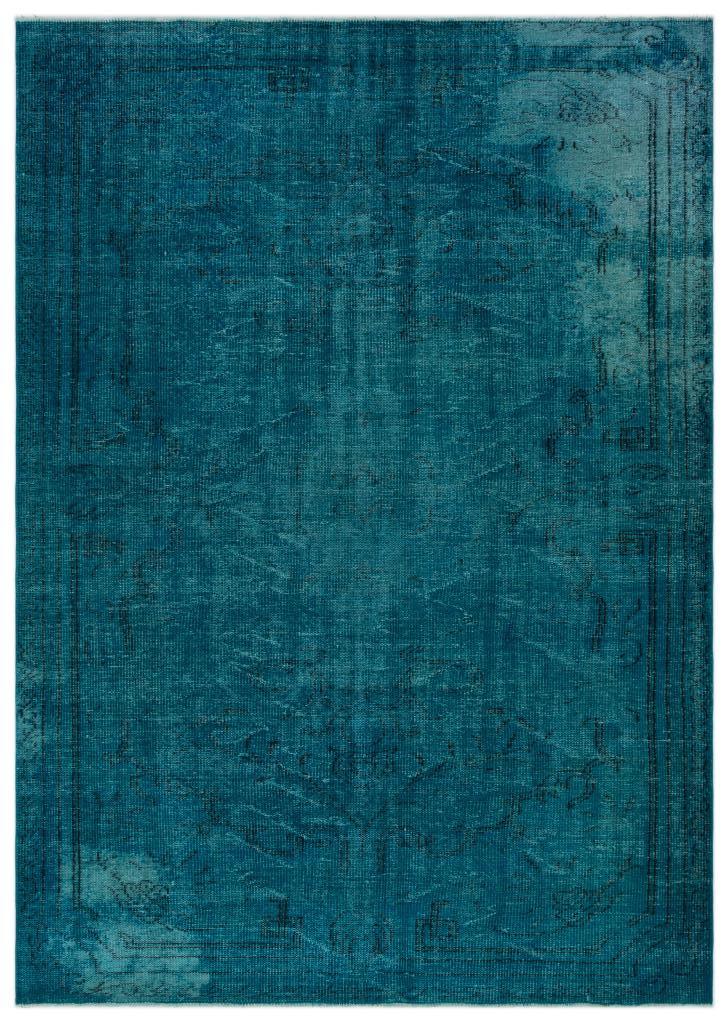 Apex Vintage Carpet Turquoise 24201 189 x 267 cm