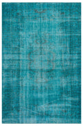 Apex Vintage Carpet Turquoise 24221 185 x 278 cm