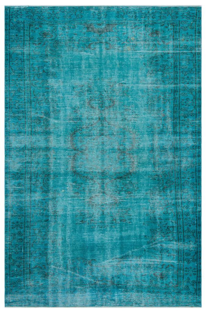 Apex Vintage Carpet Turquoise 24221 185 x 278 cm