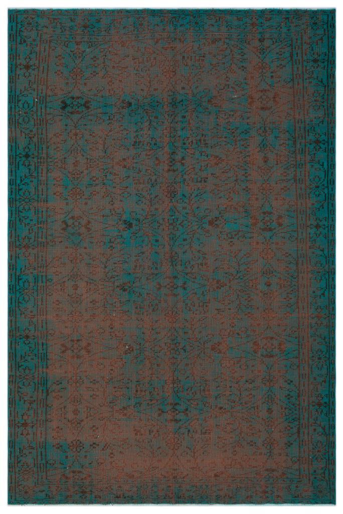 Apex Vintage Carpet Turquoise 24256 188 x 288 cm