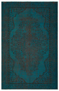 Apex Vintage Carpet Turquoise 24289 195 x 290 cm