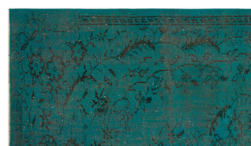 Apex Vintage Carpet Turquoise 24355 169 x 285 cm