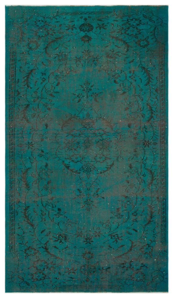 Apex Vintage Carpet Turquoise 24355 169 x 285 cm